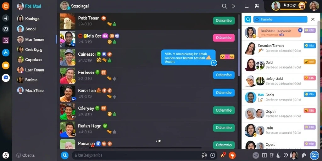 api5000 - Tangkapan layar menampilkan mode multiplayer dengan beberapa pemain bersaing.
